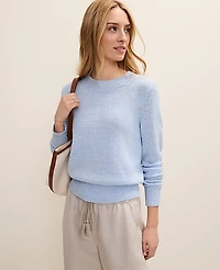 Ann Taylor Weekend Crew Neck Sweater Women's