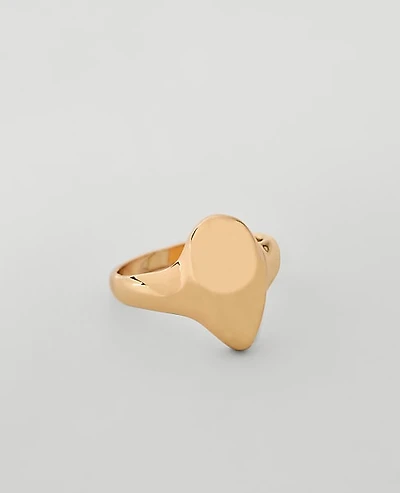 Ann Taylor Teardrop Ring Goldtone Women's