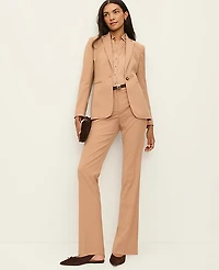 Ann Taylor The Petite Straight Pant Weathered Oak Women's