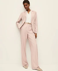 Ann Taylor The Wide-Leg Pant Brushed Sand Women's