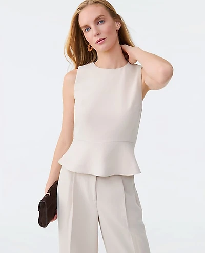 Ann Taylor Peplum Top Women's