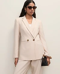 Ann Taylor The Petite Crosby Blazer Almond Slice Women's