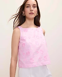 Ann Taylor Square Neck Tank Top Pirouette Women's