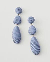 Ann Taylor Threaded Drop Earrings Sky Gazing Women's