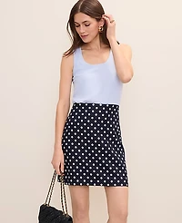 Ann Taylor Mixed Media Tank Top Women's