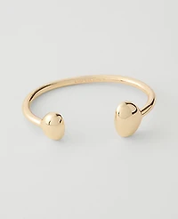 Ann Taylor Thin Cuff Bracelet Goldtone Women's