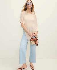 Ann Taylor Weekend Crochet Poncho Women's