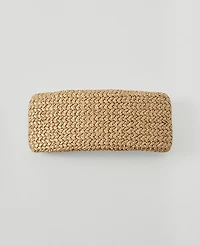 Ann Taylor Straw Hair Barrette Set Natural Women's