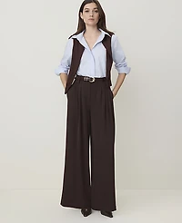Ann Taylor The Multi Pleated Wide Leg Pant Women's