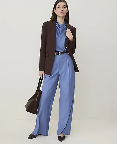 Ann Taylor The Tall Pleated Wide-Leg Pant Women's