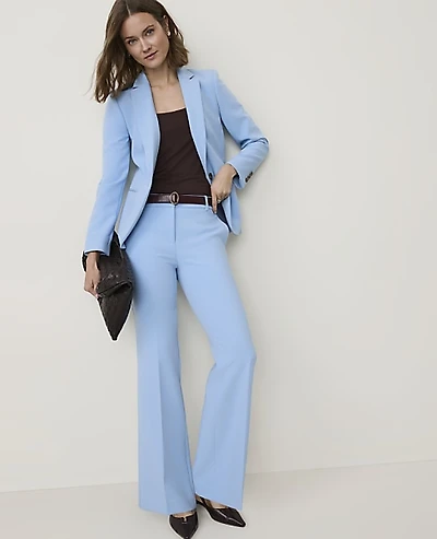 Ann Taylor The Petite Hutton Blazer Cheerful Blue Women's