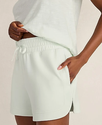 Ann Taylor Haven Well Within Soft Knit Shorts Trellis Women's