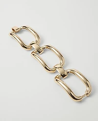 Ann Taylor Chain Link Bracelet Goldtone Women's