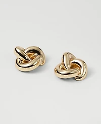 Ann Taylor Twisted Stud Earrings Goldtone Women's