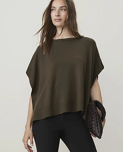 Ann Taylor Sweater Poncho Women's