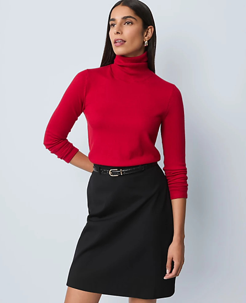Ann Taylor Essential Turtleneck Sweater Women's