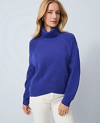 Ann Taylor Crossover Turtleneck Sweater Women's
