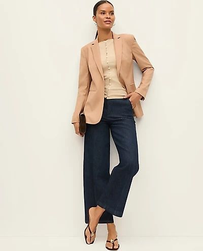 Ann Taylor The Trouser Jean Classic Rinse Wash Women's