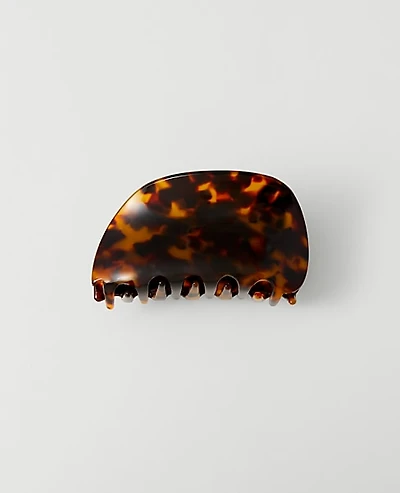 Ann Taylor Tortoiseshell Print Hair Clip Brown Multi Women's