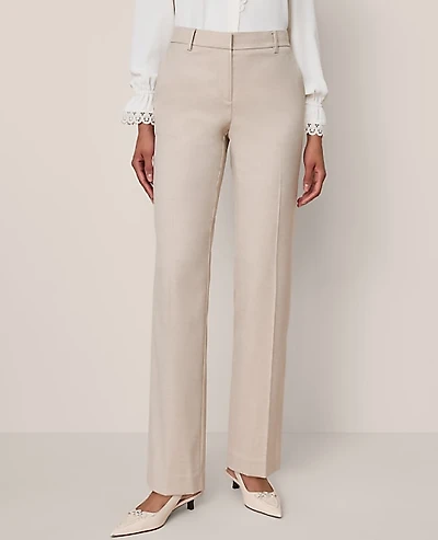 Ann Taylor The Petite Sophia Pant — Curvy Fit Size 2 Fresh Sand Women's