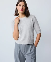 Ann Taylor Metallic Sweater T-Shirt Women's