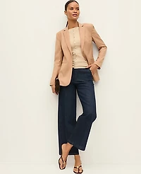 Ann Taylor The Petite Trouser Jean Size 00 Classic Rinse Wash Women's