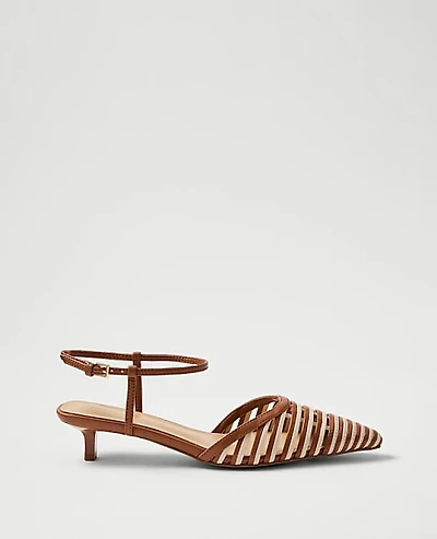 Ann Taylor Kitten Heel Pump Women's
