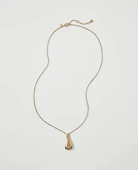 Ann Taylor Metal Pendant Necklace Women's