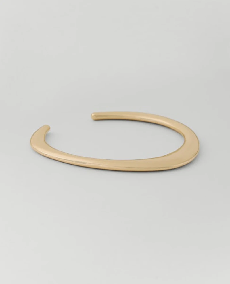 Ann Taylor Metal Cuff Bracelet Goldtone Women's