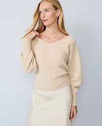 Ann Taylor Cashmere V-Neck Sweater Women's