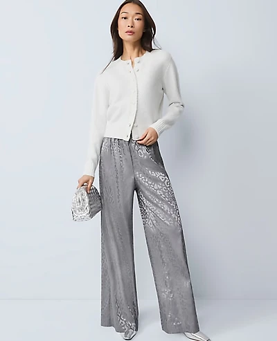 Ann Taylor The Easy Wide-Leg Pant City Skyline Women's