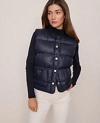 Ann Taylor Weekend Quilted Vest Women's