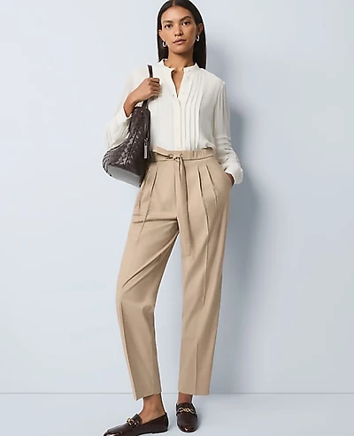 Ann Taylor Weekend Tapered Pant Fresh Camel Women's