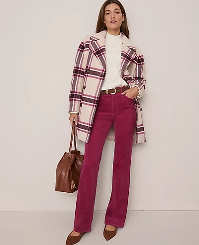 Ann Taylor Petite Weekend Boot Corduroy Pant Women's