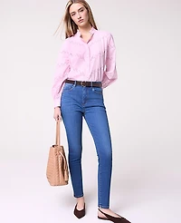 Ann Taylor The Skinny Jean Classic Mid Wash Women's