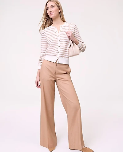 Ann Taylor Weekend Everyday Wide-Leg Pant Women's