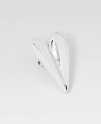 Ann Taylor Metal Heart Brooch Women's