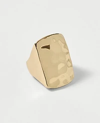 Ann Taylor Metal Rectangle Ring Women's