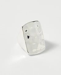 Ann Taylor Metal Rectangle Ring Women's