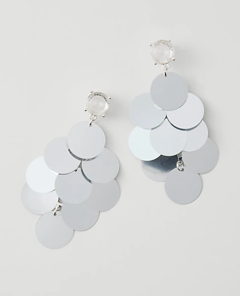 Ann Taylor Sequin Drop Earrings Women's