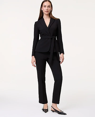 Ann Taylor The Petite Relaxed Ankle Pant Fluid Crepe Women's