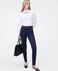 Ann Taylor The Petite Skinny Jean Size 00 Classic Rinse Wash Women's