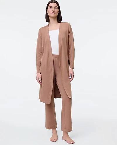 Ann Taylor Lounge Duster Heather Women's