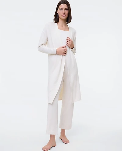 Ann Taylor Lounge Duster Heather Women's