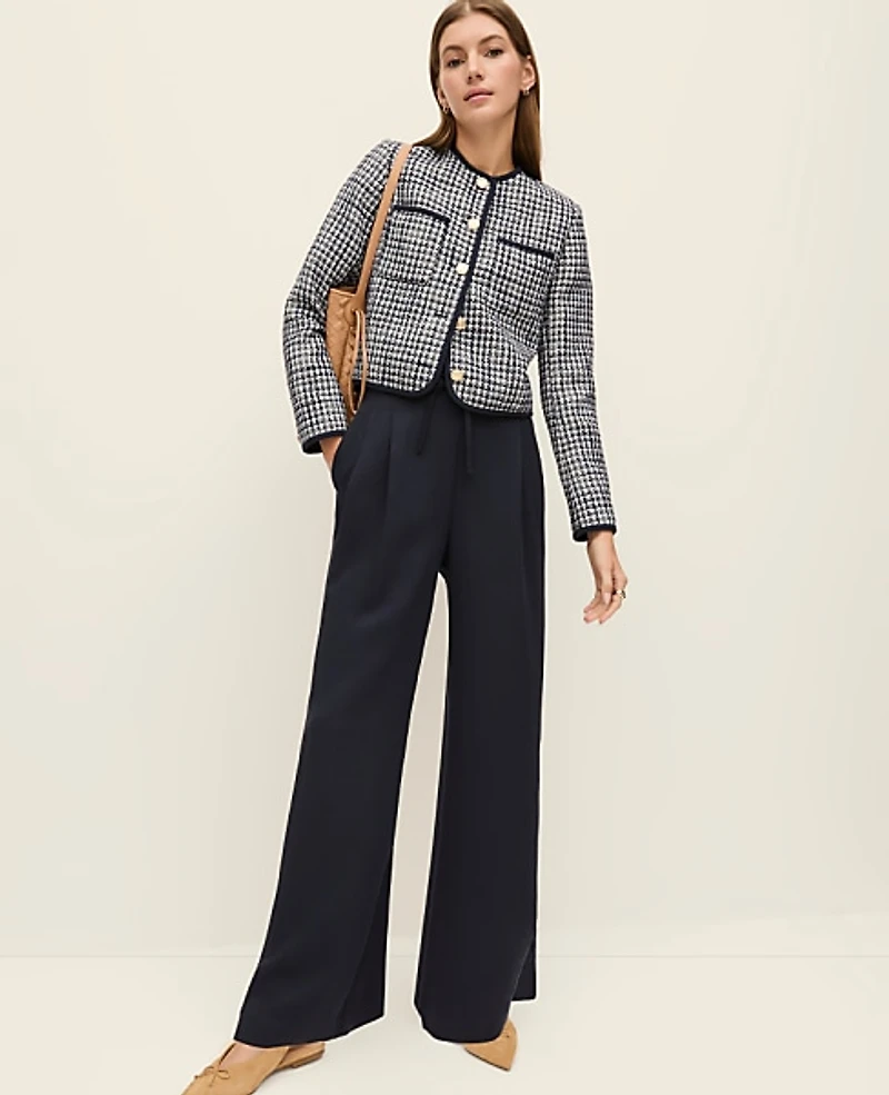 Ann Taylor Weekend Easy Fit Wide-Leg Pant Women's
