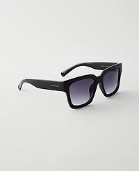 Ann Taylor Oversized Curved Square Sunglasses Women's