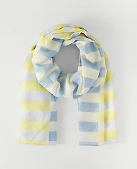 Ann Taylor Weekend Striped Scarf Sun Soaked Women's
