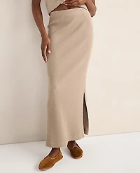 Ann Taylor Haven Well Within Ottoman Rib Pencil Skirt Dark Navy Women's
