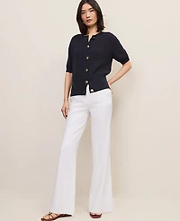 Ann Taylor The Petite Linen Trouser Women's