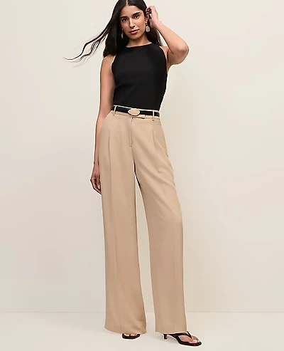 Ann Taylor The Pleated Straight Pant Women's